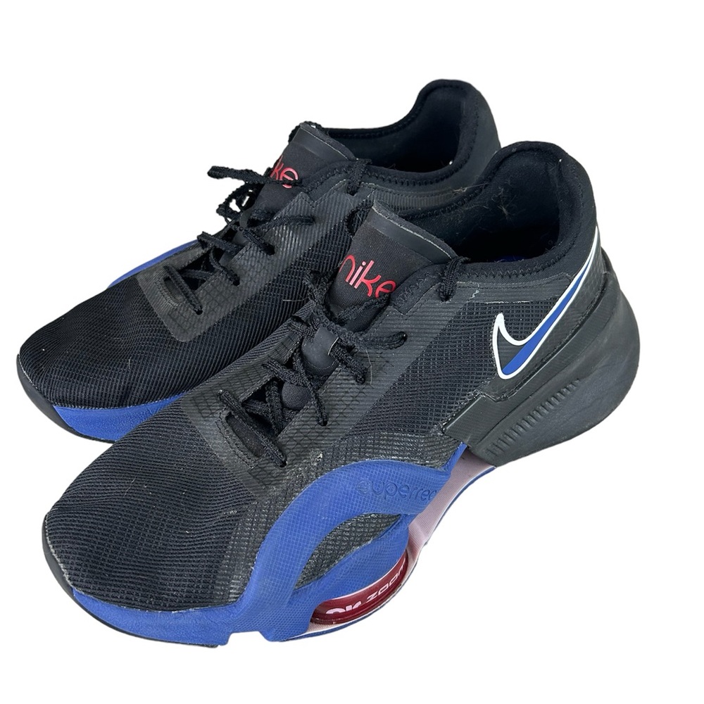 Nike Air Zoom SuperRep 3 Black Old Royal Men's Sneakers 8.5